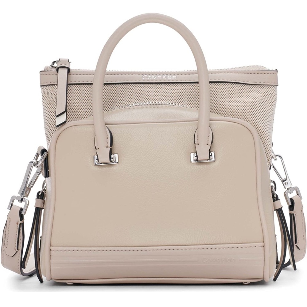 Calvin Klein Malachite Organizational Bag Mini Satchel Crossbody